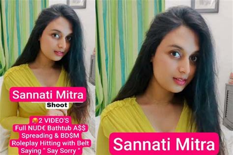 sannati mitra naked|Sannati Mitra nude ass spreading & BDSM roleplay